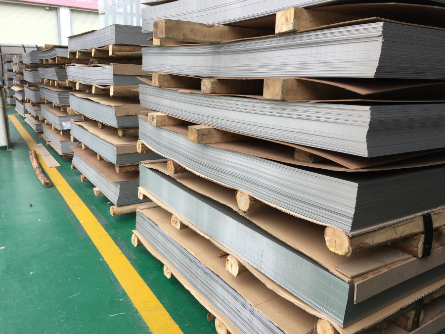 力源A门市实景（不锈钢2B平板）