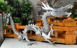 不锈钢大型龙工艺品
